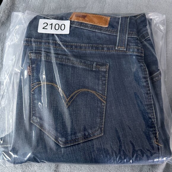 Levi's Skinny Jeans Women Size 7M Bold Curve Ad Wciash Mid Rise Blue - Picture 11 of 11